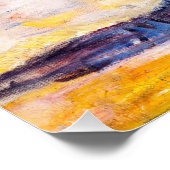 Edvard Munch - Der Denker von Rodin Poster (Ecke)