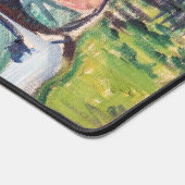 Edvard Munch - Der Denker von Rodin Schreibtischunterlage (Ecke)