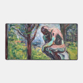 Edvard Munch - Der Denker von Rodin Schreibtischunterlage (Vorderseite)