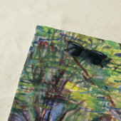 Edvard Munch - Der Denker von Rodin Strandtuch (Beispiel)