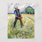 Edvard Munch der Haymaker Postkarte (Vorderseite)