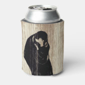 Edvard Munch - Der Kuss IV Dosenkühler (Kanne Rückseite)