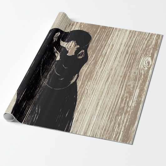 Edvard Munch - Der Kuss IV Geschenkpapier (Ungerollt)