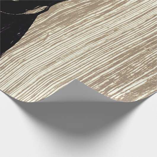 Edvard Munch - Der Kuss IV Geschenkpapier (Ecke)