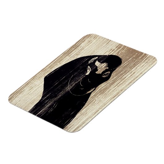 Edvard Munch - Der Kuss IV Magnet (Linke Seite)