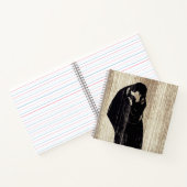 Edvard Munch - Der Kuss IV Notizblock (Innenseite)