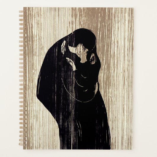 Edvard Munch - Der Kuss IV Planer (Vorderseite)