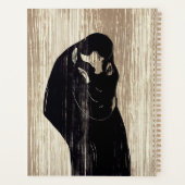 Edvard Munch - Der Kuss IV Planer (Rückseite)