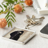 Edvard Munch - Der Kuss IV Schlüsselanhänger (Seite)