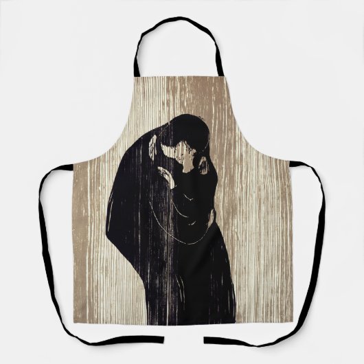 Edvard Munch - Der Kuss IV Schürze (Vorderseite)