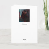 Edvard Munch - Der Kuss Karte (Rückseite)