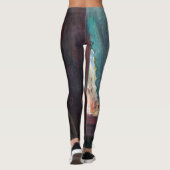 Edvard Munch - Der Kuss Leggings (Rückseite)