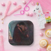 Edvard Munch - Der Kuss Pappteller (Party)