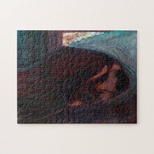 Edvard Munch - Der Kuss Puzzle (Horizontal)