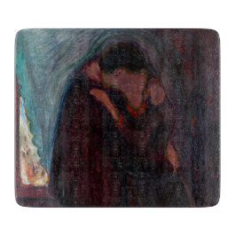 Edvard Munch - Der Kuss Schneidebrett