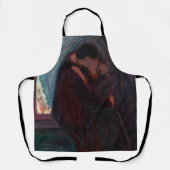 Edvard Munch - Der Kuss Schürze (Vorderseite)