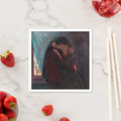 Edvard Munch - Der Kuss Serviette (Beispiel)