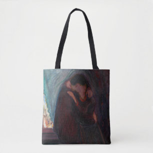 Edvard Munch - Der Kuss Tasche