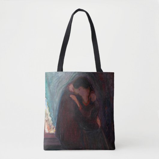 Edvard Munch - Der Kuss Tasche (Vorderseite)