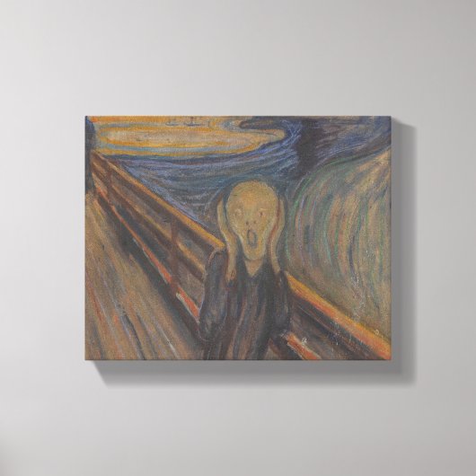 Edvard Munch der Leinwand (Vorderseite)