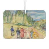 Edvard Munch - Der Märchenwald Autolufterfrischer (Rückseite)