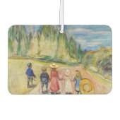 Edvard Munch - Der Märchenwald Autolufterfrischer (Vorderseite)