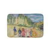 Edvard Munch - Der Märchenwald Badematte (Vorderseite)