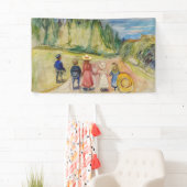 Edvard Munch - Der Märchenwald Banner (Insitu)