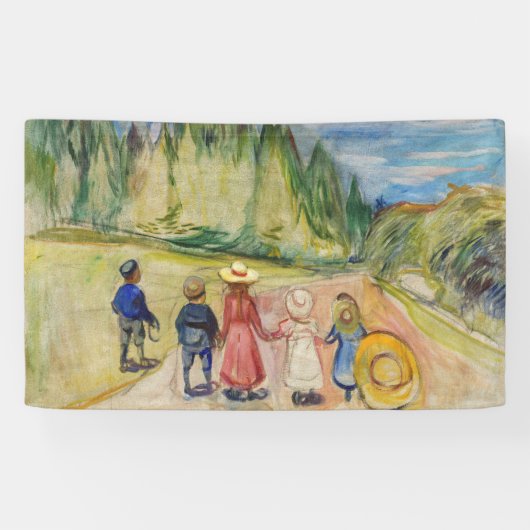 Edvard Munch - Der Märchenwald Banner (Horizontal)