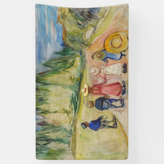 Edvard Munch - Der Märchenwald Banner (Vertikal)