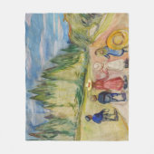 Edvard Munch - Der Märchenwald Fleecedecke (Vorderseite)