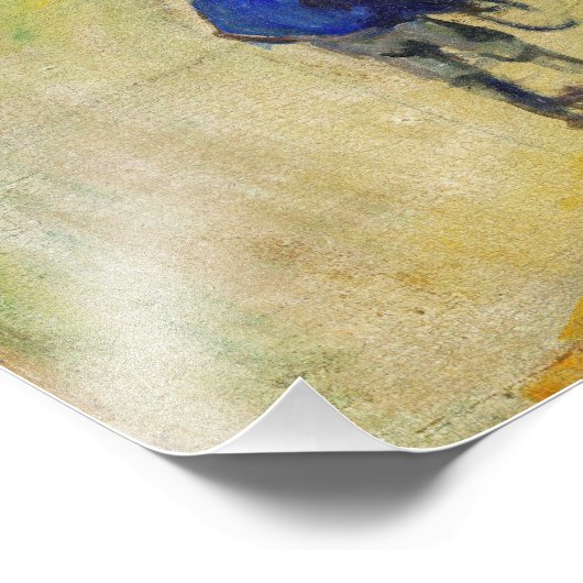 Edvard Munch - Der Märchenwald Fotodruck (Ecke)