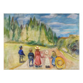 Edvard Munch - Der Märchenwald Fotodruck (Vorne)