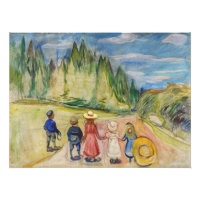 Edvard Munch - Der Märchenwald