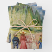 Edvard Munch - Der Märchenwald Geschenkpapier Set (Beispiel)