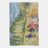 Edvard Munch - Der Märchenwald Geschirrtuch (Vertikal)