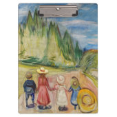 Edvard Munch - Der Märchenwald Klemmbrett (Vorderseite)