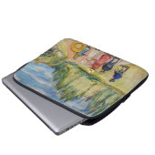 Edvard Munch - Der Märchenwald Laptopschutzhülle (Vorne Knopf)