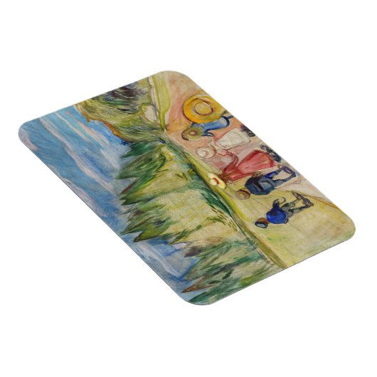 Edvard Munch - Der Märchenwald Magnet (Rechte Seite)