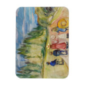 Edvard Munch - Der Märchenwald Magnet (Vertikal)