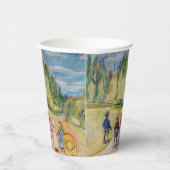 Edvard Munch - Der Märchenwald Pappbecher (Rechts)