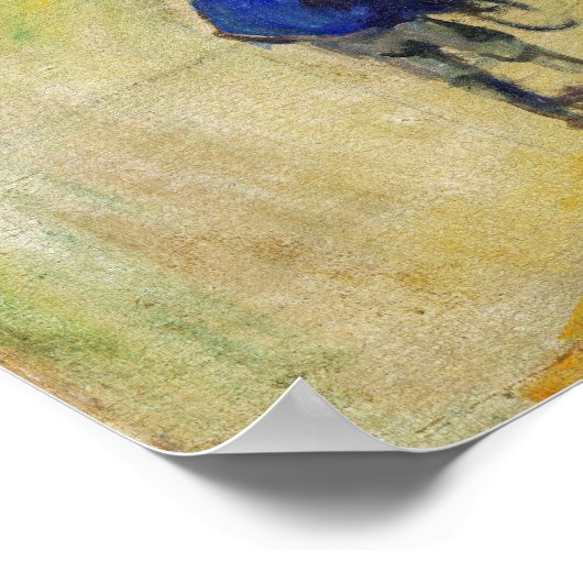 Edvard Munch - Der Märchenwald Poster (Ecke)