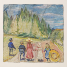 Edvard Munch - Der Märchenwald Schal