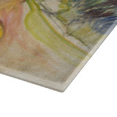 Edvard Munch - Der Märchenwald Schneidebrett (Ecke)