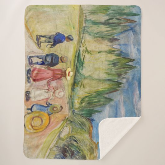 Edvard Munch - Der Märchenwald Sherpadecke (Vorderseite)