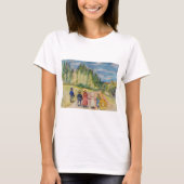 Edvard Munch - Der Märchenwald T-Shirt (Vorderseite)