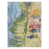 Edvard Munch - Der Märchenwald Tischdecke (Vorderseite)