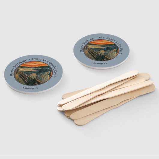 Edvard Munch der Party Items Collection Fächer (Non-assembled)