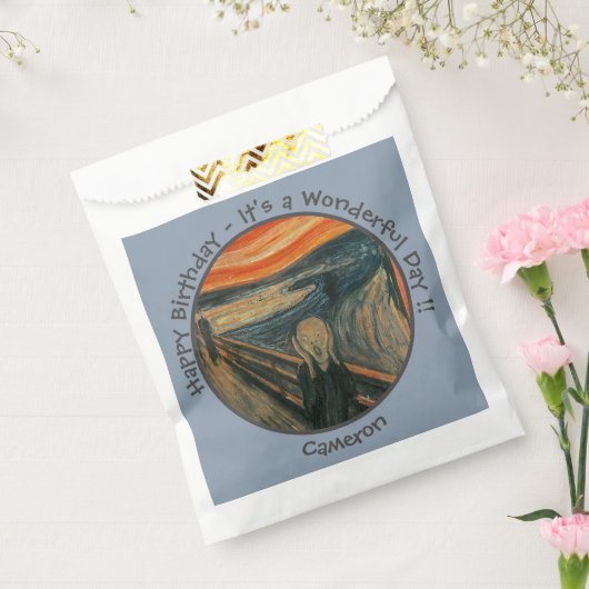 Edvard Munch der Party Items Collection Geschenktütchen (Versiegelt)