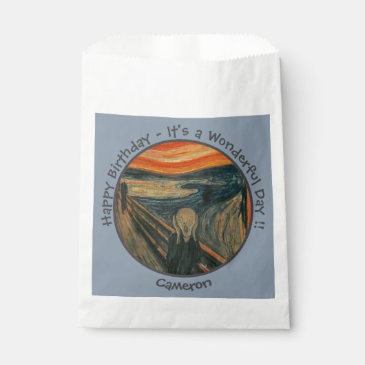 Edvard Munch der Party Items Collection Geschenktütchen (Vorderseite)